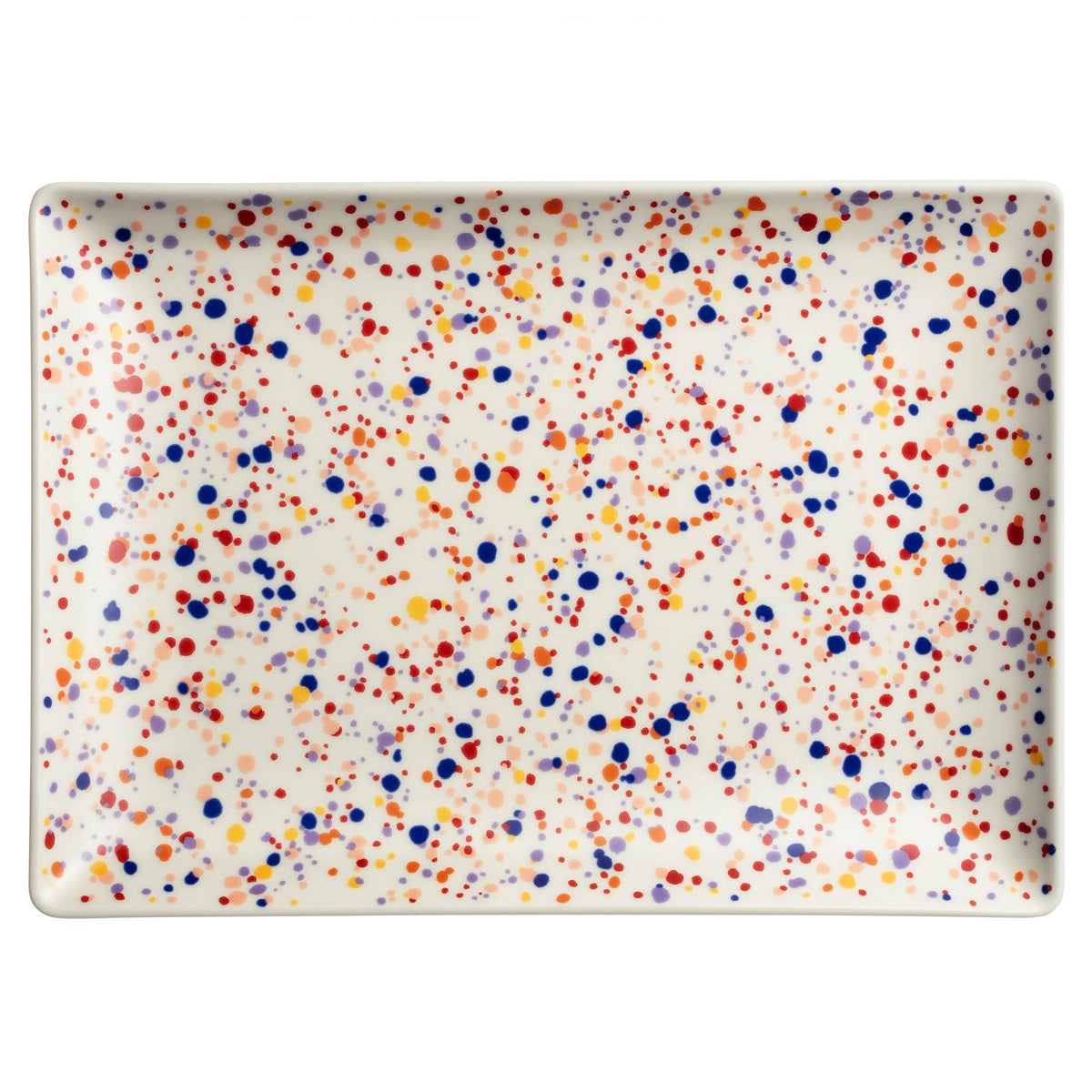 Blå-brun Helle tallerken fra Iittala Oiva Toikka Collection