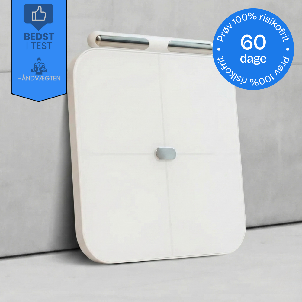 Hvid kropsscanner vægt model 2.0 fra SkySkin