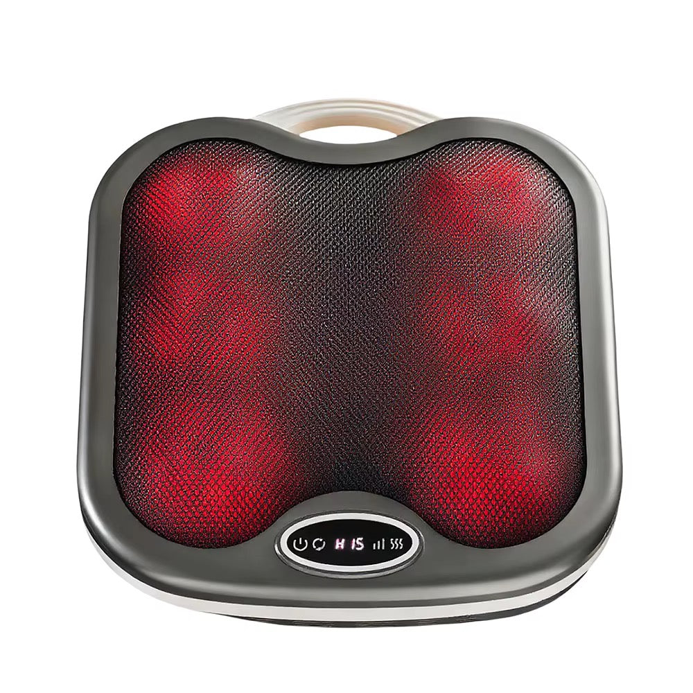 SkySkin TeraWave Foot Massager, fladt massageapparat til fødder med varme