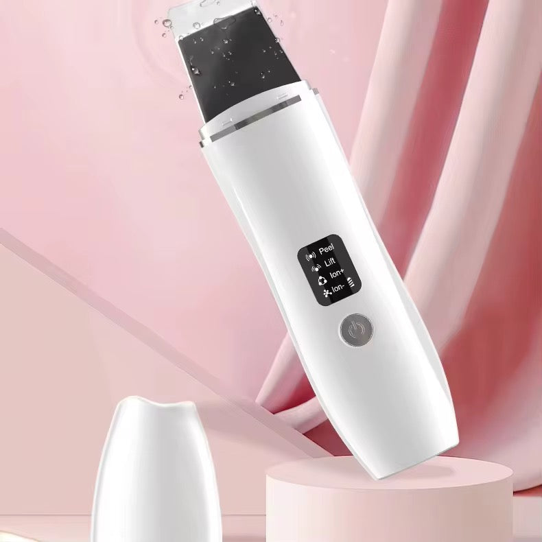 SkySkin Ultrasonic EMS Skin Scrubber 3-i-1 apparat til hudpleje