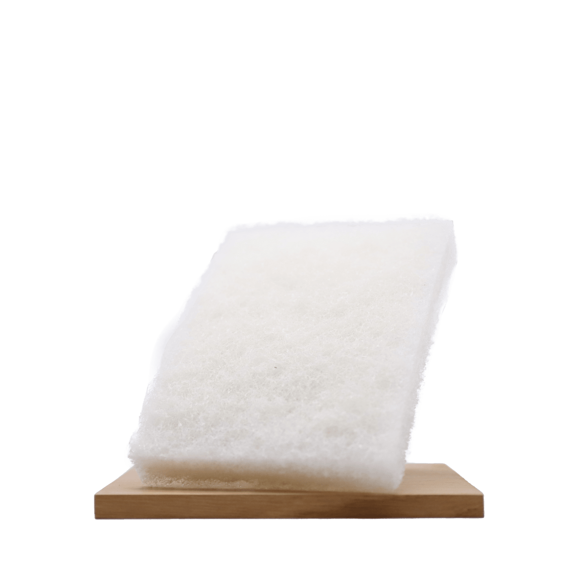 Hvid Oil Removal Pad fra Rubio Monocoat i størrelse 11,5×25 cm til fjernelse af overskydende olie