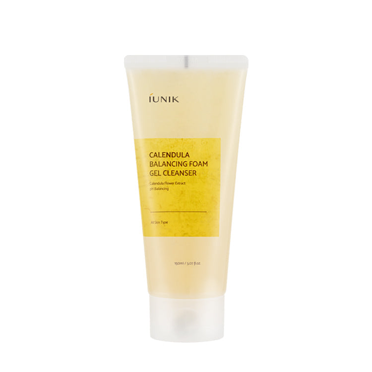 iUNIK Balancing Foam Gel Cleanser – gel-til-skum ansigtsrens i 150 ml