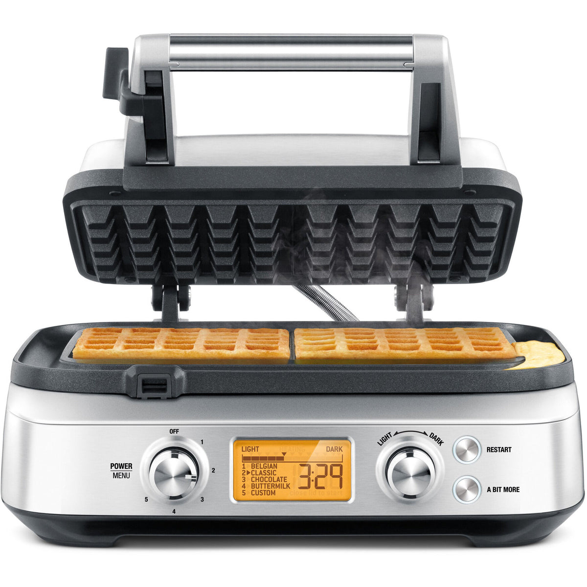Sage BWM620 The Smart Waffle vaffeljern med aluminiumsplader