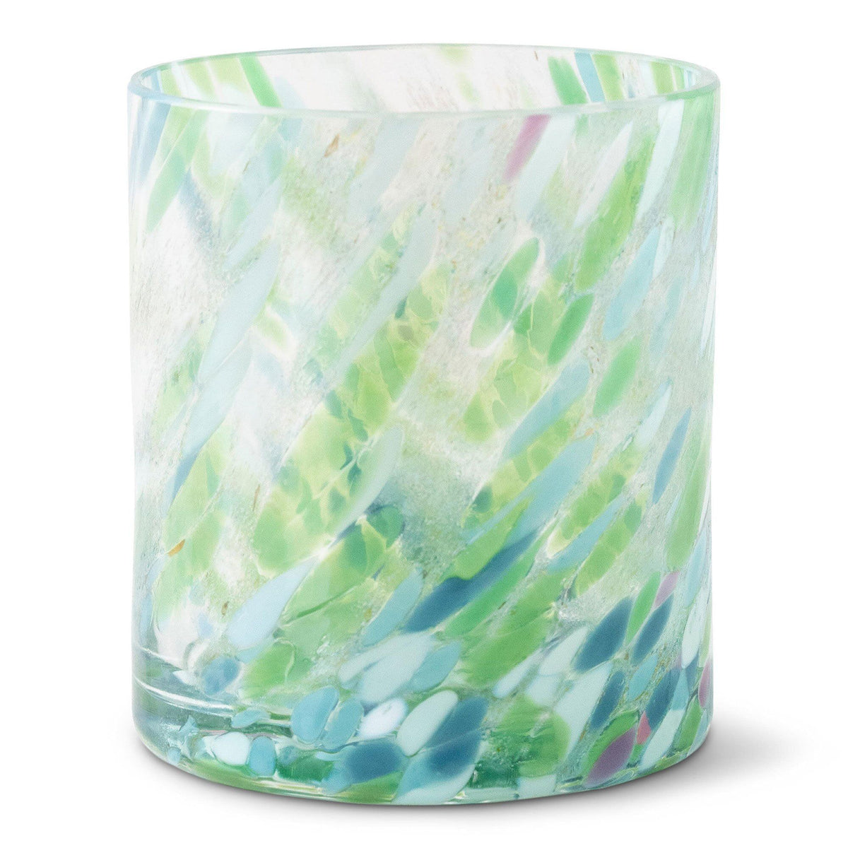 Grønt Swirl Multi drikkeglas på 35 cl fra Magnor i krystal