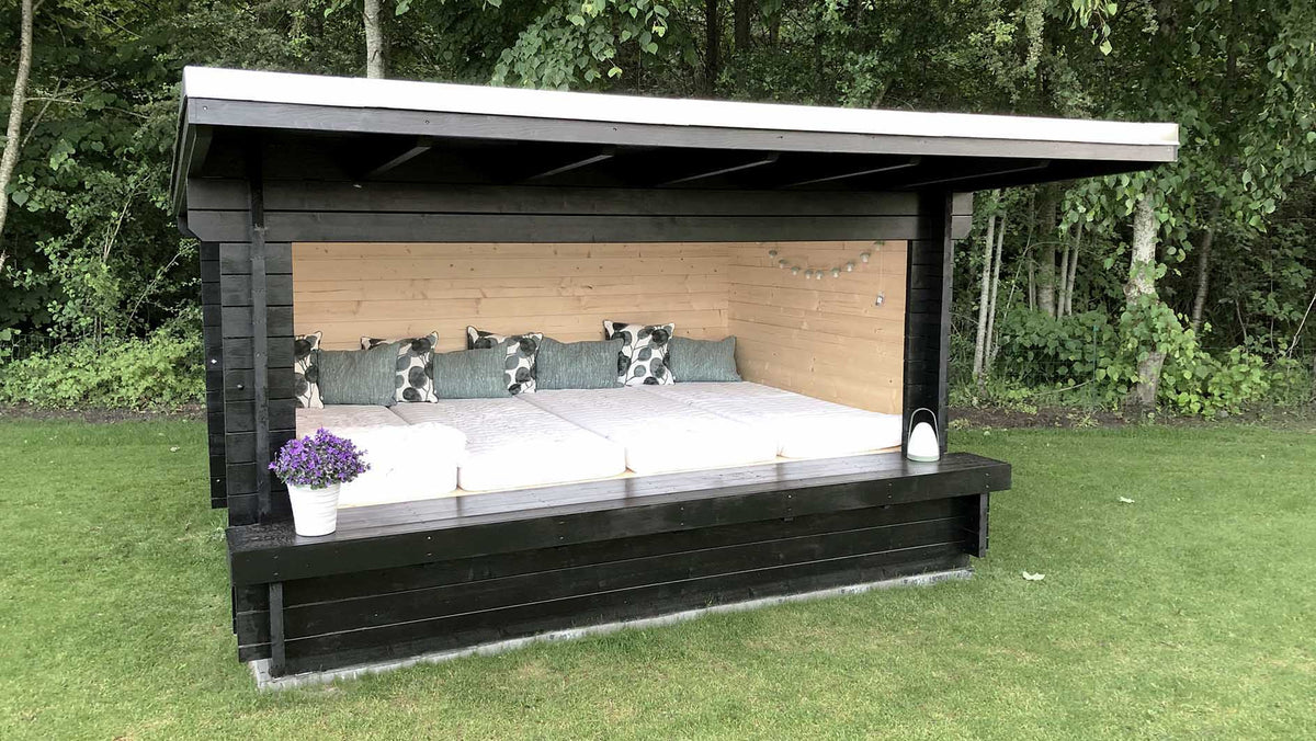 Shelter 2 luksus shelter på 6,6 m² fra Sølund Huse