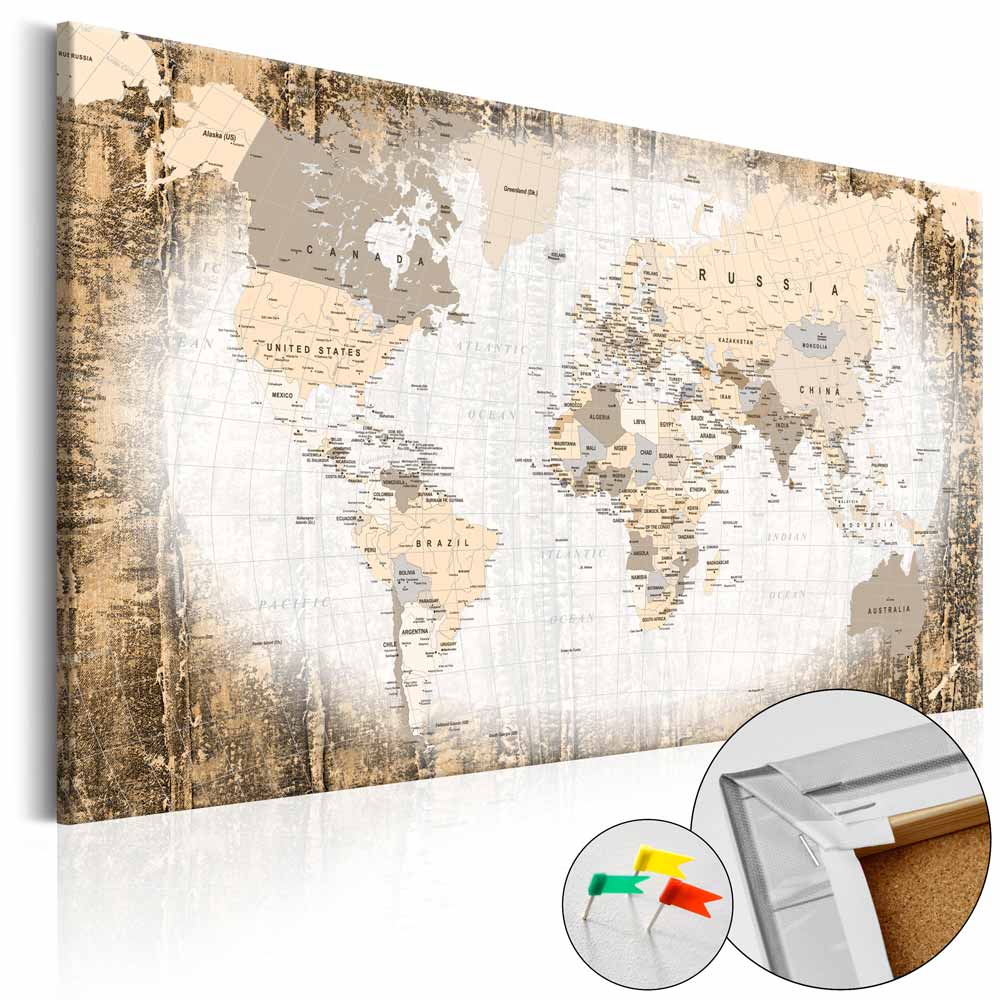 Se ARTGEIST Enclave of the World verdenskort billede - hvid/brun print på kork (80x120) ❤ Kæmpe udvalg i Artgeist - Køb online på udsalg og tilbud lige nu ❤ Meget billig fragt og hurtig levering - Varenummer: Boboonline-30456 og barcode / Ean: 5903143933110 på lager - Udsalg på Interiør,Billeder og andet til væggen,Billeder,Billeder - Kork,
Verdenskort,
Opslagstavler,
Billeder,
Billeder og andet Spar stort – op til 53% - Over 2.739 brands med kæmpe udsalg