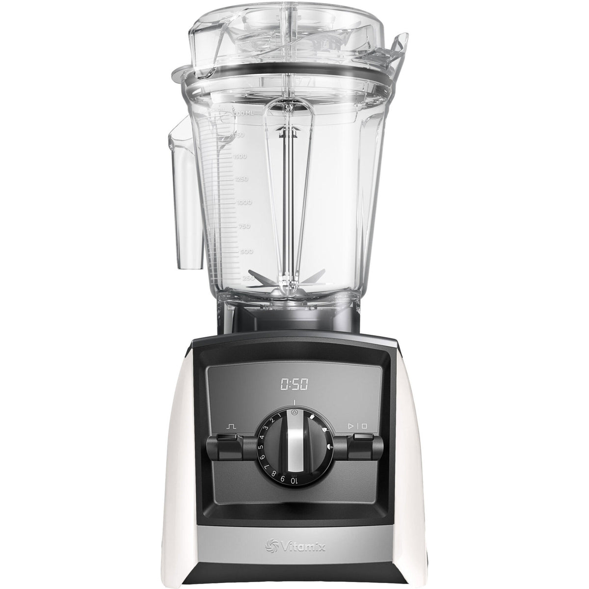 Hvid Vitamix A2500i Ascent blender på køkkenbordet
