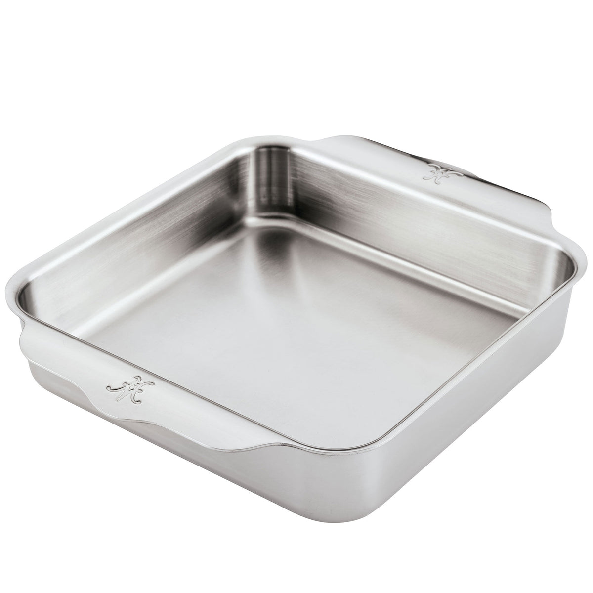 Kvadratisk Hestan OvenBond bageform på 20 x 20 cm med tri-ply-konstruktion