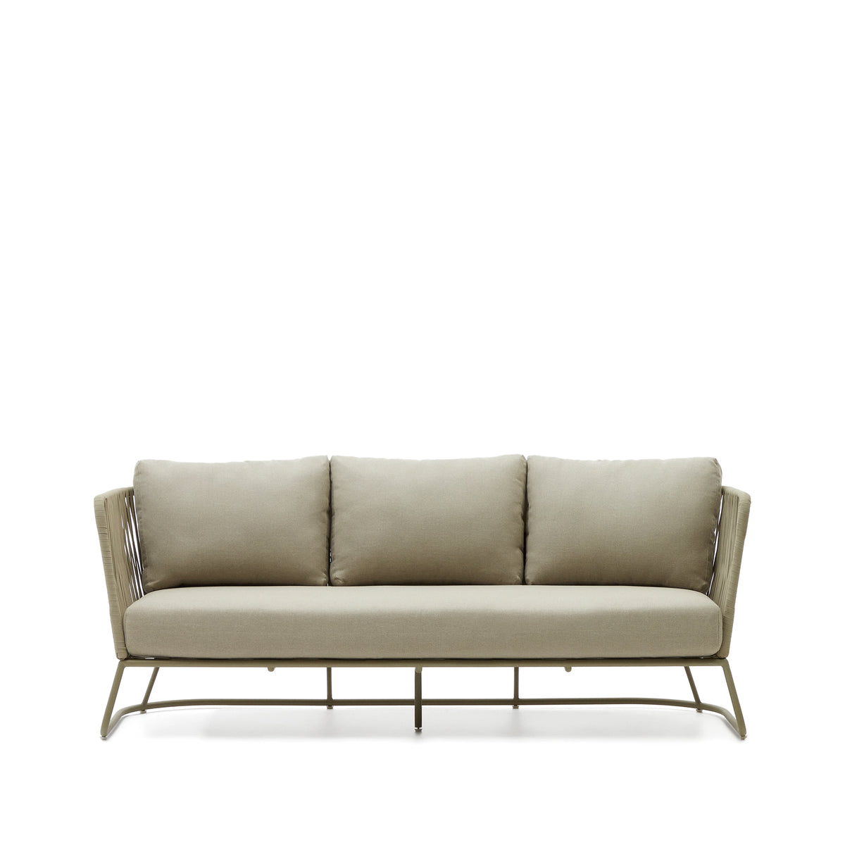 Se KAVE HOME Saconca 3 pers. udendørs sofa - grøn reb og stål ❤ Kæmpe udvalg i Kave Home - Køb online på udsalg og tilbud lige nu ❤ Meget billig fragt og hurtig levering: 1 - 2 hverdage - Varenummer: Boboonline-110434 og barcode / Ean: 8433840884998 på lager - Udsalg på Udendørs møbler,Udendørs loungemøbler,
Møbler,
Udendørs møbler,
Terrasse og have,
Udendørs loungemøbler Spar op til 51% - Over 785 kendte brands på udsalg
