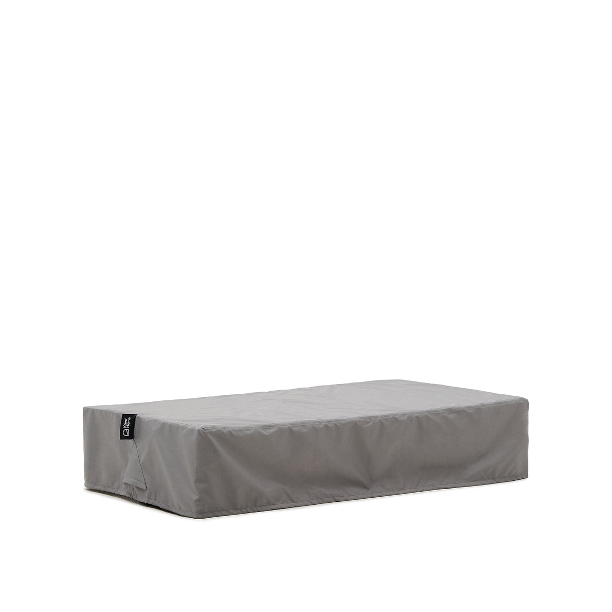 Kave Home Iria beskyttelsesovertræk i grå plastik til udendørs sofaer og borde, max. 265x115 cm