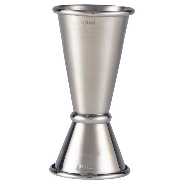 Se Jigger 20/40ml Genware ✔ Kæmpe udvalg i Genware - Køb online på udsalg og tilbud lige nu ✔ Billig fragt • Hurtig levering - Varenummer: Barlife-632289 og 5020403402985 på lager - Udsalg på Barudstyr - Skænk & Mål - Målebægere & Jigger Spar stort – op til 53% - Over 2.739 kendte mærker på stort udsalg
