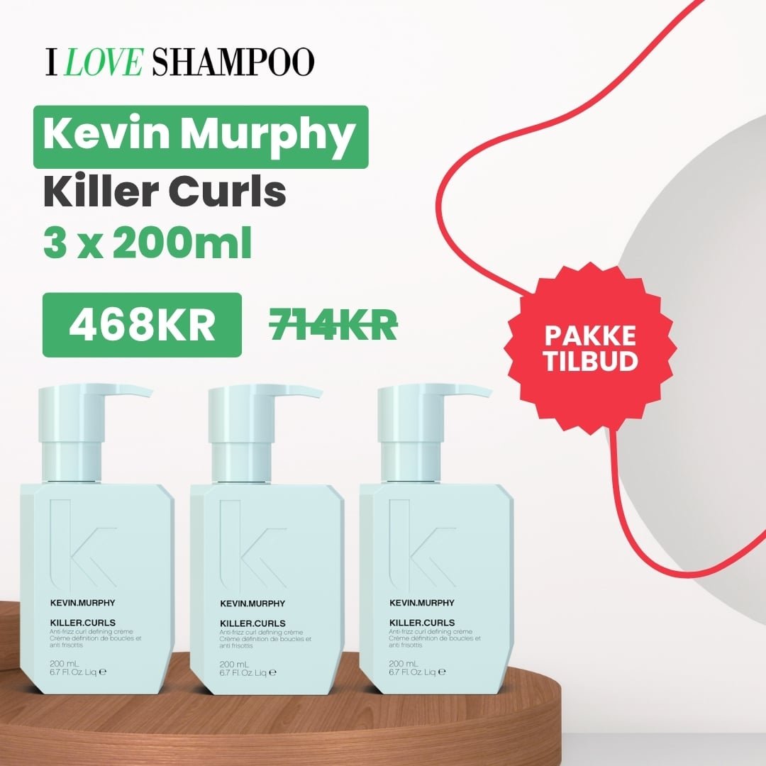 Pakke med tre Kevin Murphy Killer Curls à 200 ml