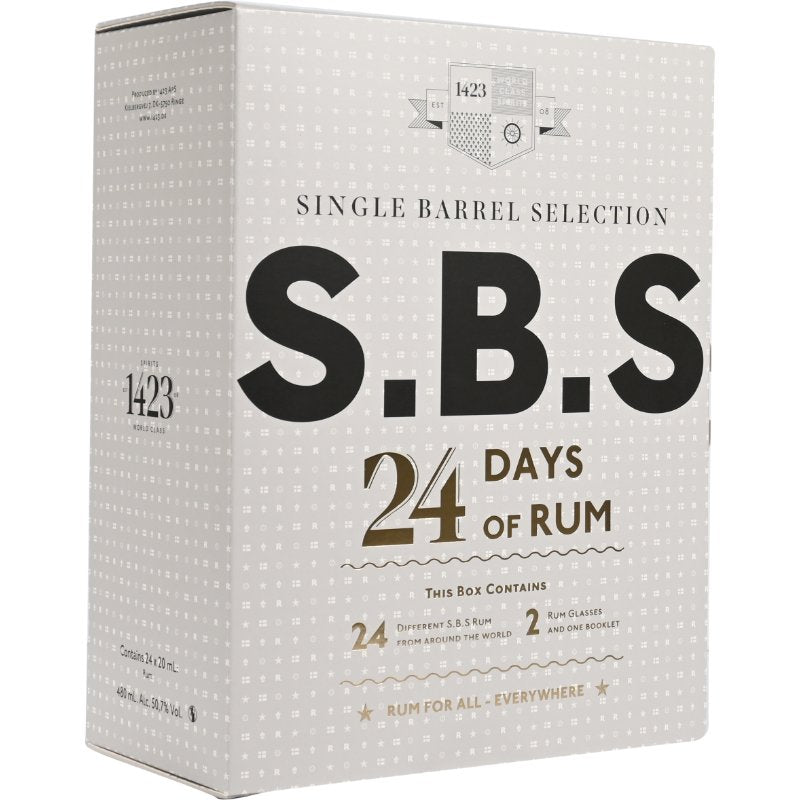 24 Days of Rum romkalender SBS Edition med 24 romprøver à 2 cl