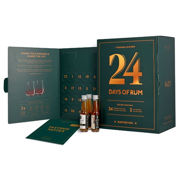 Se 24 Days Of Rum Calendar Green Edition 24x2cl ✔ Kæmpe udvalg i 1423 - Køb online på udsalg og tilbud lige nu ✔ Billig fragt • Hurtig levering - Varenummer: Barlife-766569 og 5712718006780 på lager - Udsalg på Drikkevarer - Spiritus - Rom & Sukkerørsspiritus - Sukkerørsspiritus Spar stort – op til 71% - Eksklusivt udsalg på over 2.739 mærker