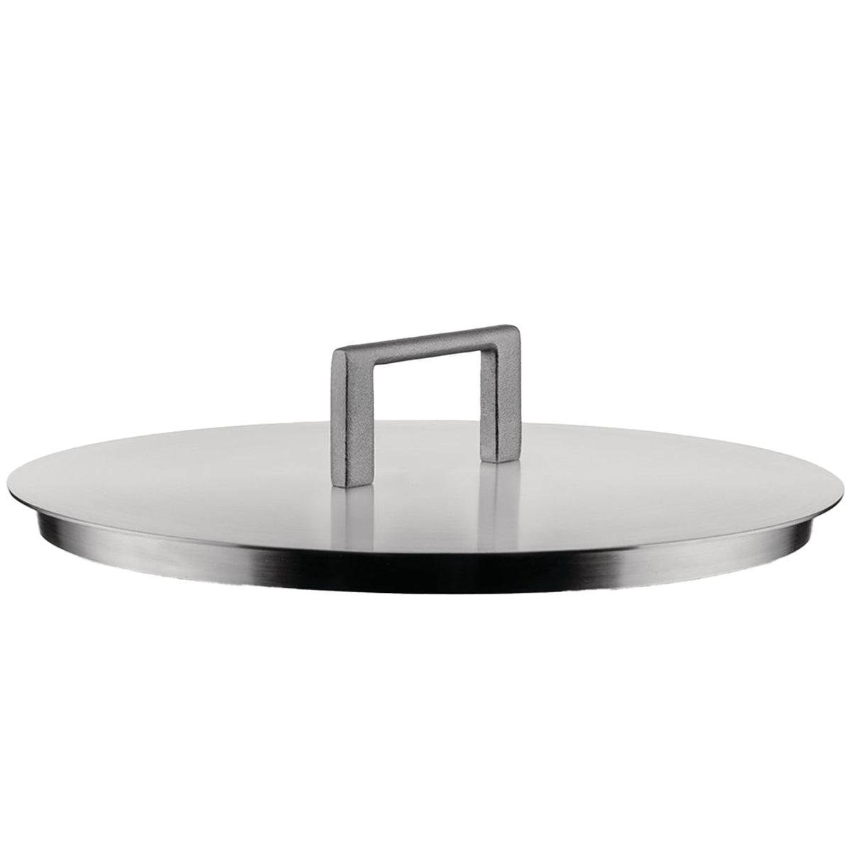 Alessi Convivio låg i rustfrit stål med diameter på 20 cm, designet af David Chipperfield