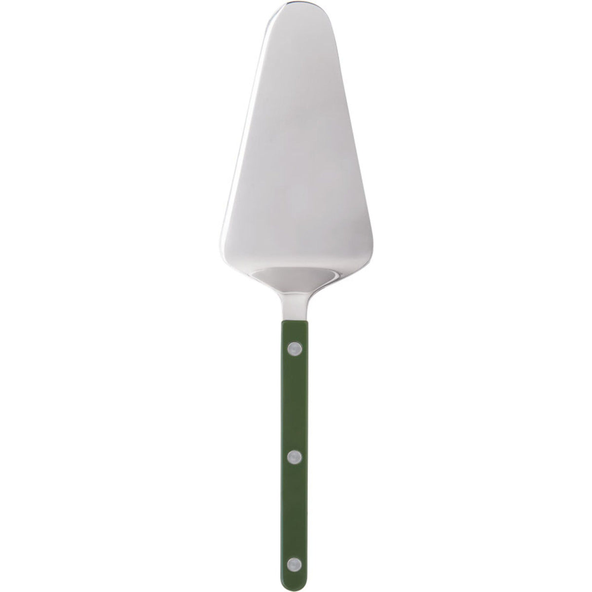 Grøn Sabre Paris Bistrot Solid kagespade med buet design, 27 cm