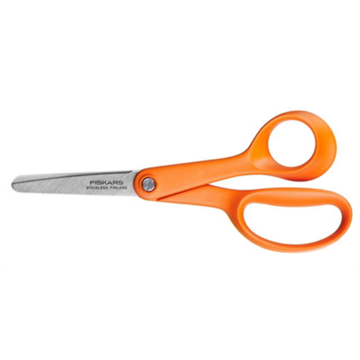 Orange Fiskars Classic børnesaks med klinger i rustfrit stål