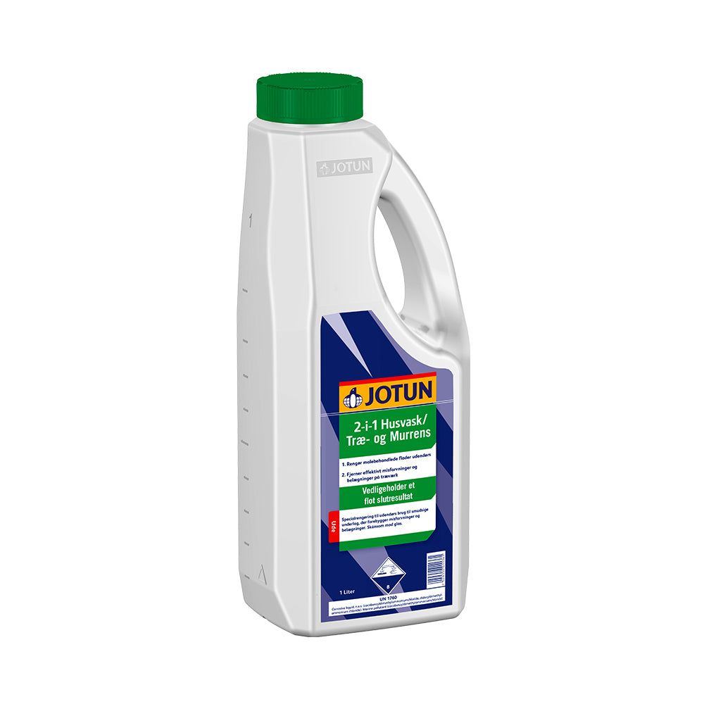 Jotun 2-i-1 Husvask, træ- og murrens i flaske med 1 liter
