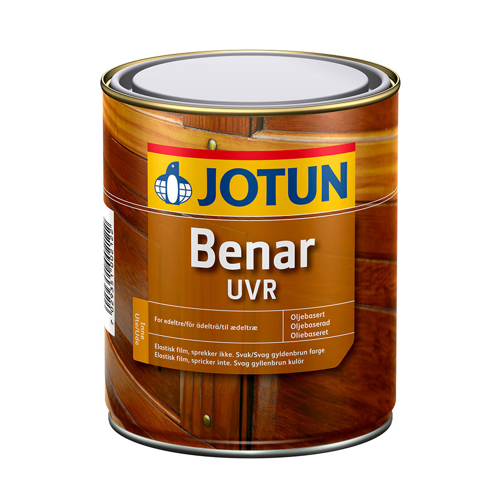 Dunk med Jotun Benar UVR træbeskyttelse til havemøbler, døre og vinduer