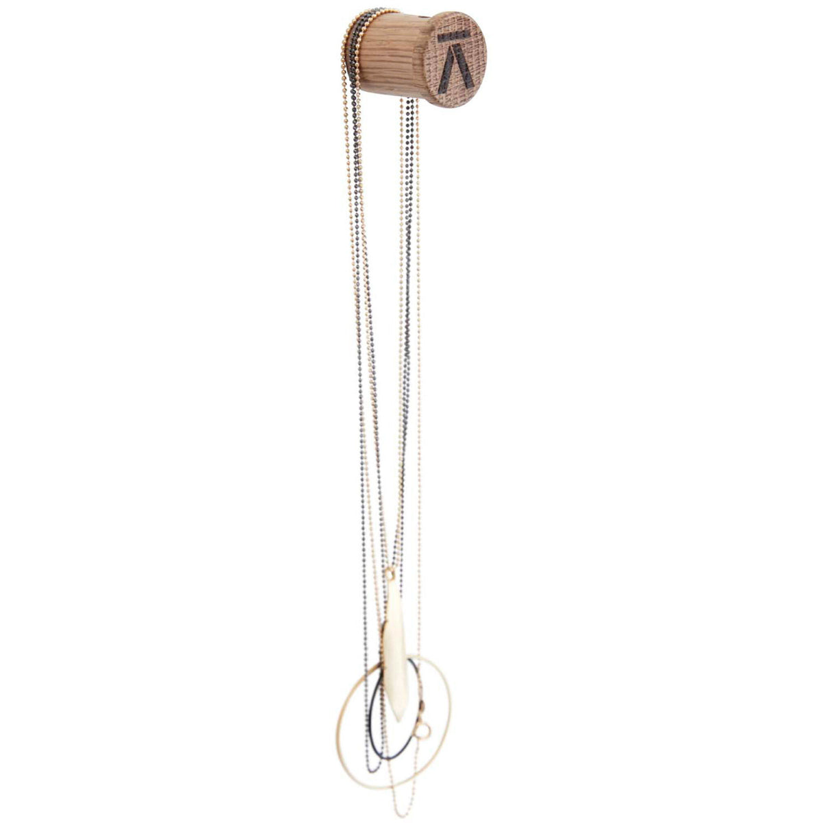 To Hook kroge i egetræ fra Andersen Furniture