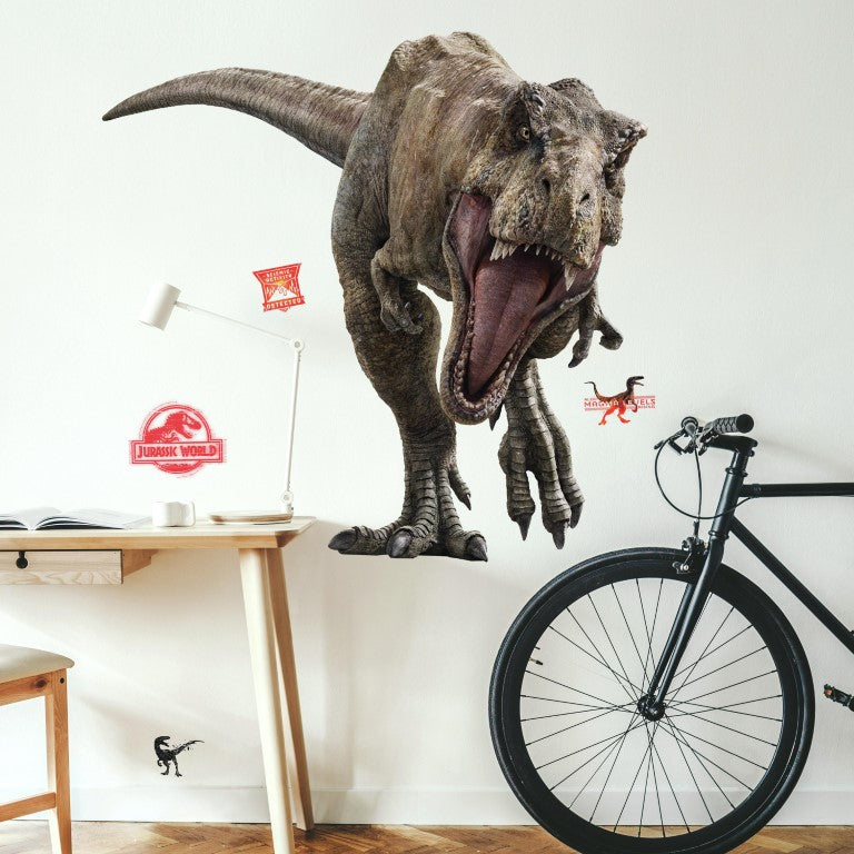 Se Jurassic World 2 T-REX Gigant Wallsticker ✔ Kæmpe udvalg i Roommates - Køb online på udsalg og tilbud lige nu ✔ Meget billig fragt og hurtig levering - Varenummer: MMAction-216062 og 34878894973 på lager - Udsalg på Dinosaur og Drager Wallstickers Spar stort – op til 59% - Over 2.739 kendte mærker på stort udsalg