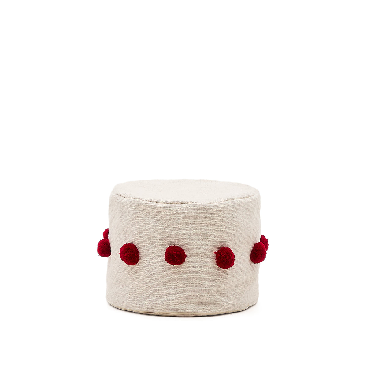 Se KAVE HOME Manua puf til børn, rund - beige bomuld med røde kvaster (Ø40) ❤ Kæmpe udvalg i Kave Home - Køb online på udsalg og tilbud lige nu ❤ Meget billig fragt og hurtig levering: 1 - 2 hverdage - Varenummer: Boboonline-117872 og barcode / Ean: 8433840956107 på lager - Udsalg på Børn,Børnemøbler,Børnetaburetter og børnepuffer,
Børn,
Børnemøbler,
Børneværelset,
Pigeværelset, Spar op til 51% - Over 785 kendte brands på udsalg