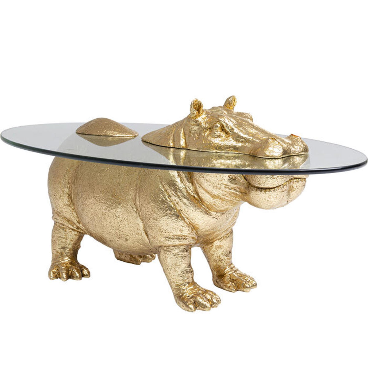 Se KARE DESIGN Hippo sofabord, oval - klar glas og guld polyresin (80x49) ❤ Kæmpe udvalg i Kare Design - Køb online på udsalg og tilbud lige nu ❤ Meget billig fragt og hurtig levering - Varenummer: Boboonline-69848 og barcode / Ean: 4025621861874 på lager - Udsalg på Møbler,Borde,Sofaborde,
Borde,
Glas sofaborde,
Dagligstue,
Borde til stuen,
KARE Desi Store besparelser – op til 67% - 2.739+ brands til skarpe priser