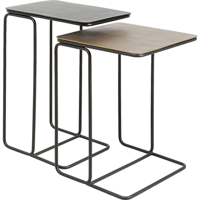 Se KARE DESIGN Diego sidebord - messing/bronze aluminium og stål (sæt af 2) ❤ Kæmpe udvalg i Kare Design - Køb online på udsalg og tilbud lige nu ❤ Meget billig fragt og hurtig levering: 1 - 2 hverdage - Varenummer: Boboonline-81172 og barcode / Ean: 4025621864103 på lager - Udsalg på Møbler,Borde,Hjørneborde og sideborde,
Borde,
Indskudsborde,
Dagligstue,
Borde til stuen, Spar op til 51% - Over 785 kendte brands på udsalg