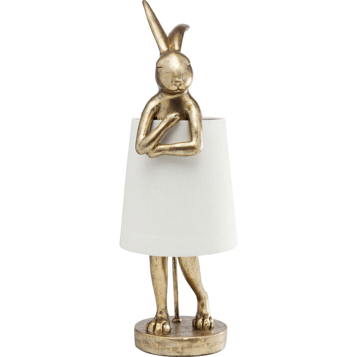 Se KARE DESIGN Animal Rabbit bordlampe, rund - hvid hør og guld polyresin/stål (H:68,2) ❤ Kæmpe udvalg i Kare Design - Køb online på udsalg og tilbud lige nu ❤ Billig fragt • Hurtig levering - Varenummer: Boboonline-86561 og barcode / Ean: 4025621615989 på lager - Udsalg på Interiør,Belysning,Lamper,Bordlamper,
Interiør,
Belysning,
Lamper,
Dyrelamper,
Daglig Spar stort – op til 71% - Eksklusivt udsalg på over 2.739 brands