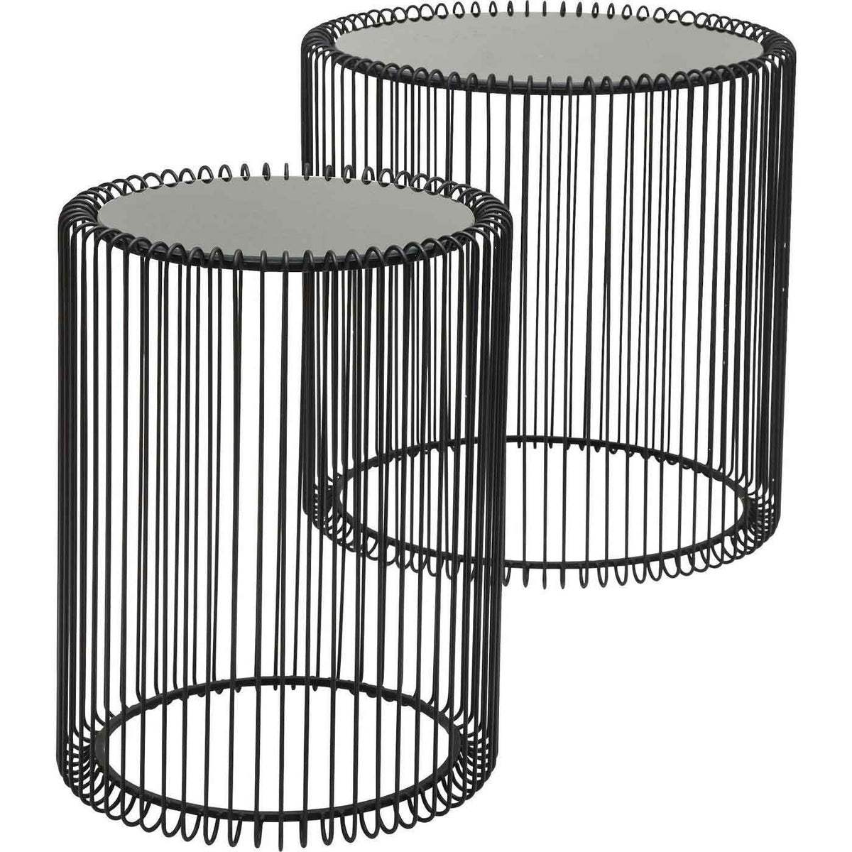 Se KARE DESIGN Wire sidebord - sort glas og sort stål (sæt af 2) ❤ Kæmpe udvalg i Kare Design - Køb online på udsalg og tilbud lige nu ❤ Hurtig levering til lave fragtpriser - Varenummer: Boboonline-18894 og barcode / Ean: 4025621795780 på lager - Udsalg på Møbler,Borde,Hjørneborde og sideborde,
Kare Design hjørne- og sideborde,
Borde til stuen,
Dagligstue,
Borde, Store besparelser – op til 77% - Shop over 2.281 kendte brands på udsalg