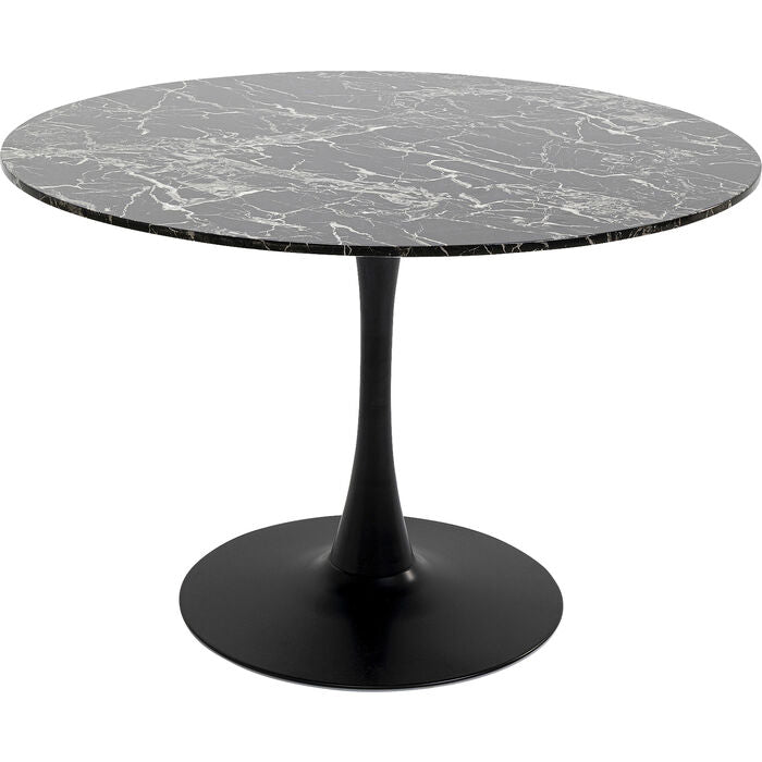 Se KARE DESIGN Schickeria spisebord, rund - sort marmorlook laminat og sort stål (Ø110) ❤ Kæmpe udvalg i Kare Design - Køb online på udsalg og tilbud lige nu ❤ Super billig fragt og lynhurtig levering - Varenummer: Boboonline-106417 og barcode / Ean: 4025621870562 på lager - Udsalg på Møbler,Borde,Spiseborde Spar helt op til 57% - Over 739 kendte brands på udsalg
