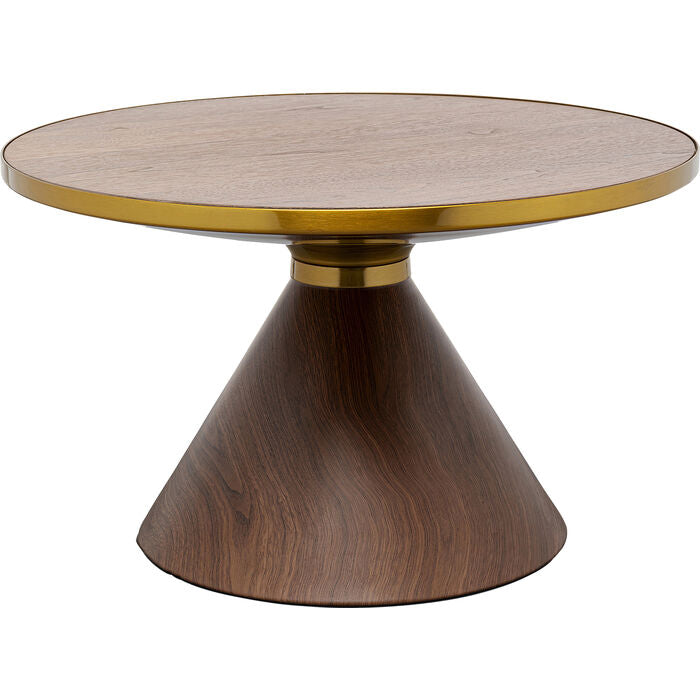 Se KARE DESIGN Cono sofabord, rund - valnøddefarvet finér, brun årepapir og guld stål (Ø70) ❤ Kæmpe udvalg i Kare Design - Køb online på udsalg og tilbud lige nu ❤ Super billig fragt og lynhurtig levering - Varenummer: Boboonline-106336 og barcode / Ean: 4025621878100 på lager - Udsalg på Møbler,Borde,Sofaborde,
Møbler,
Borde,
Runde sofaborde,
Specielle sofaborde,
KARE Des Store besparelser – op til 77% - Store besparelser på over 2.281 brands