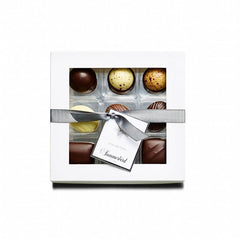 Summerbird Collection 9 gaveæske med ni forskellige chokoladevarianter, i alt 100 gram