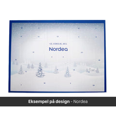 Specialdesignet julekalender til virksomheder med eget design og logo