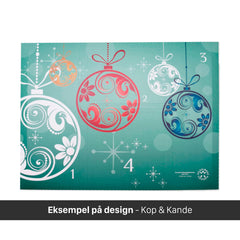 Adventskalender til virksomheder med eget design og logo fra Giving Deer