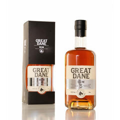 Great Dane Rum Aged 5 years, femårs rom i gaveæske