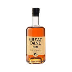 Flaske Great Dane Rum Cask Strength, mørk rom på cask strength