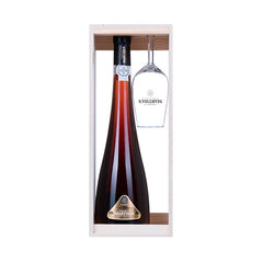 Decanter med Martha's 20 Years Tawny portvin og tilhørende glas