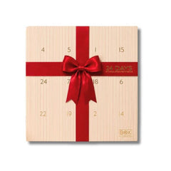 Box The Original julekalender 2026 med to lækkerier bag hver låge