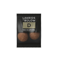 Lakrids by Johan Bülow D salt & karamel i flowpacks