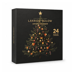 Lakrids by Bülow julekalender 2026 med 24 låger og dansk gourmetlakrids