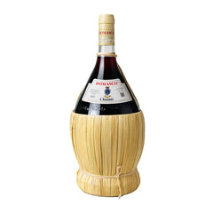 Domasco Chianti DOCG i fiasco-bastflaske på 1,5 liter