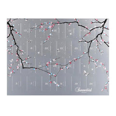 Summerbird Double Christmas Calendar, økologisk chokolade-julekalender