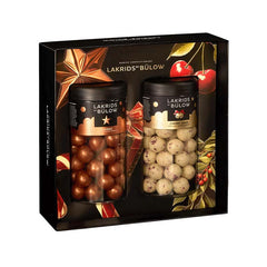 Stor sort gaveæske Black Box fra Lakrids by Johan Bülow med Classic og Cherry