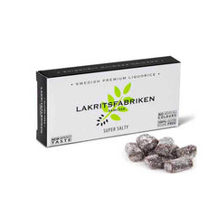 Lakritsfabriken Super Salty ekstra salt gourmetlakrids