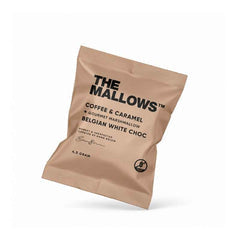 Flowpacks med skumfiduser Coffee & Caramel fra The Mallows