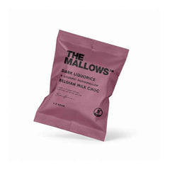 The Mallows økologiske skumfiduser med lakrids og chokolade i flowpack