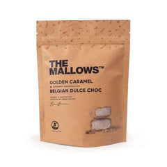 Pakke med Golden Caramel skumfiduser fra The Mallows