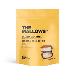 Gourmet skumfiduser med karamel og mælkechokolade fra The Mallows