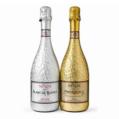 Sensi 18K sampak med to flasker italiensk mousserende vin